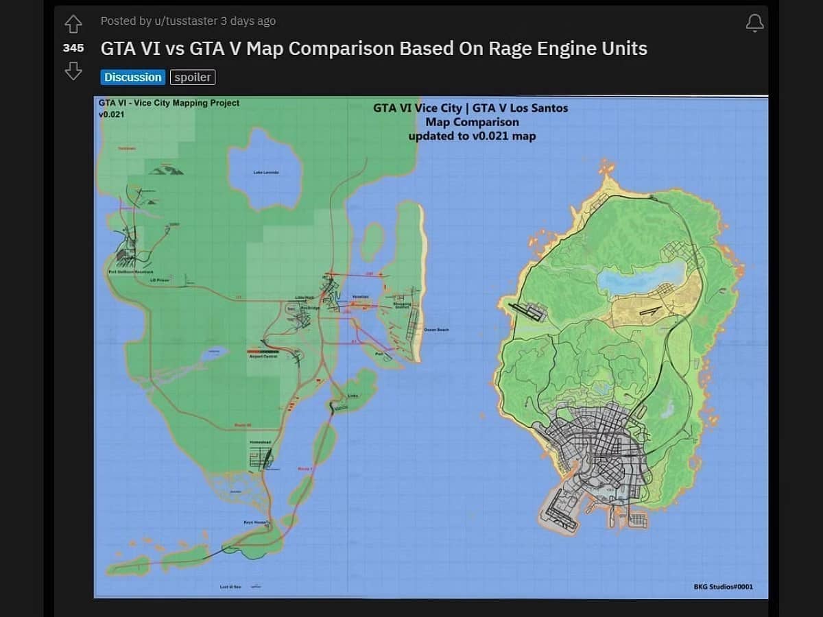 mapa de GTA 6